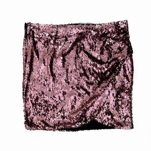 Forever21 Color Changing Sequin Mini Skirt